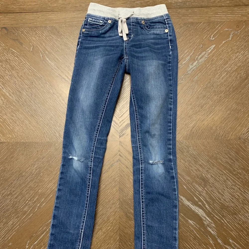 Justice Super skinny low rise Justice brand jeans Size 8 slim